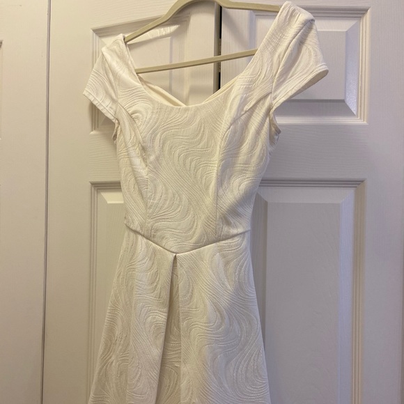 White Mini Dress - Picture 2 of 4